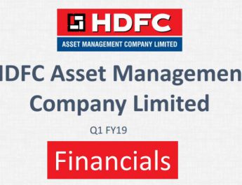 HDFC Asset Management Company Limited Q1FY19 Results