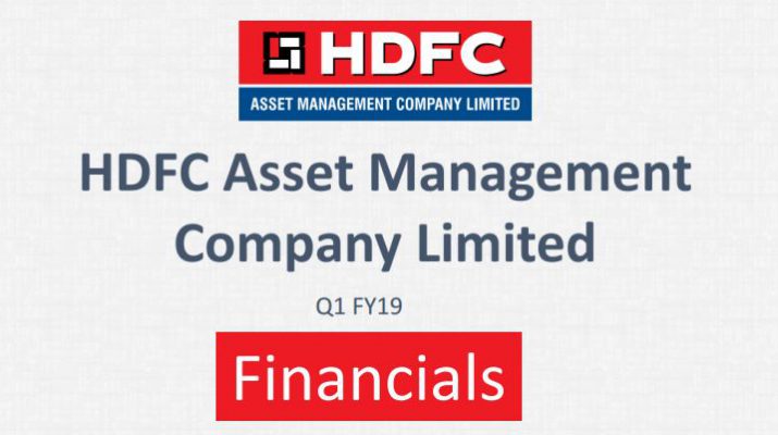 HDFC Asset Management Company Limited Q1FY19 Results