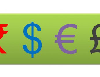 Indian Rupee Currency Value US Dollar UK Pound Euro