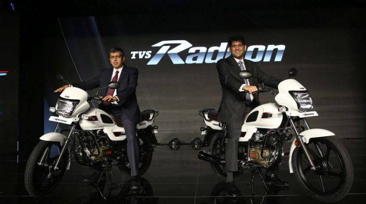 TVS Motor Company launches TVS Radeon Strengthens Commuter Motorcyle Portfolio