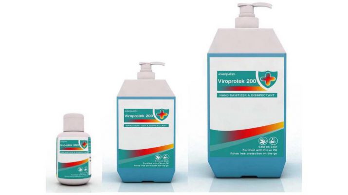 Viroprotek Range of Hand and Surface Sanitizers - Asian Paints