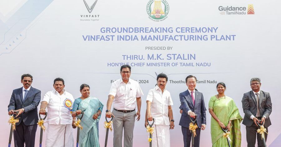 VinFast Auto - Ground Breaking Ceremony at Thoothukudi